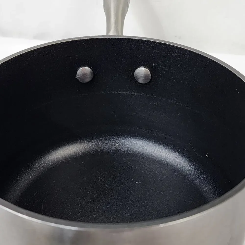 Scanpan Denmark CTX Stratanium 2QT Saucepan Stainless Steel/Non-Stick with Lid